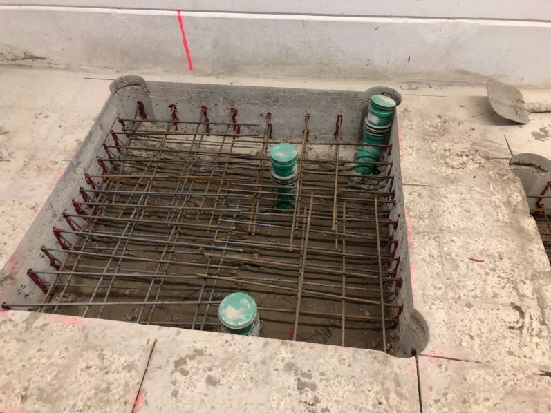 Anschlussbewehrung Eingeklebte Bewehrungsstäbe in Stahlbeton